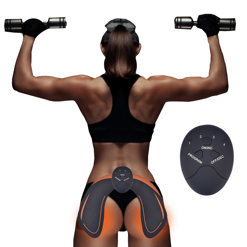 Smart EMS Hips Trainer Electric Muscle Simulator - Abs + Hips